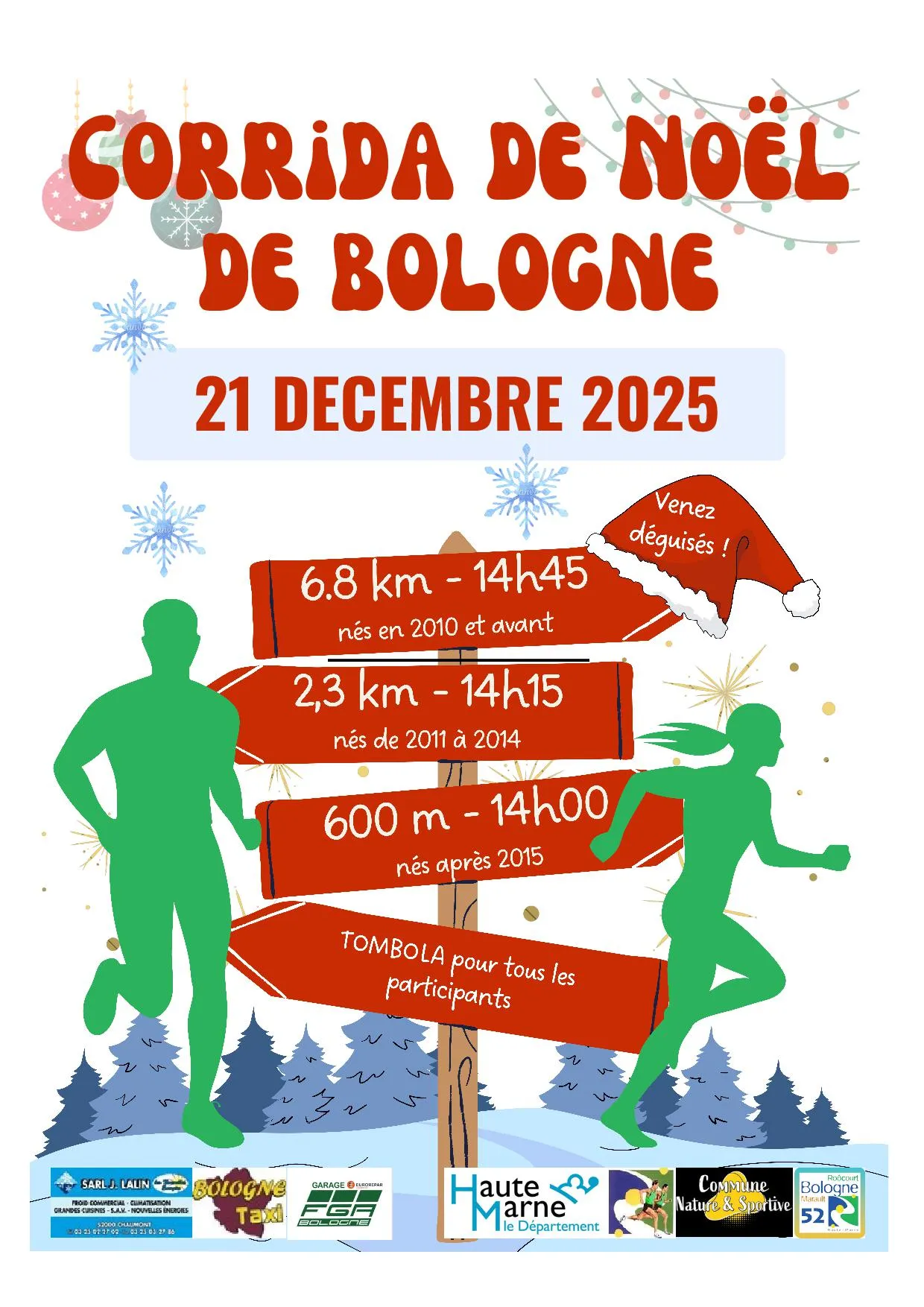 Corrida de Noël – Bologne 2025 Inscription Résultats
