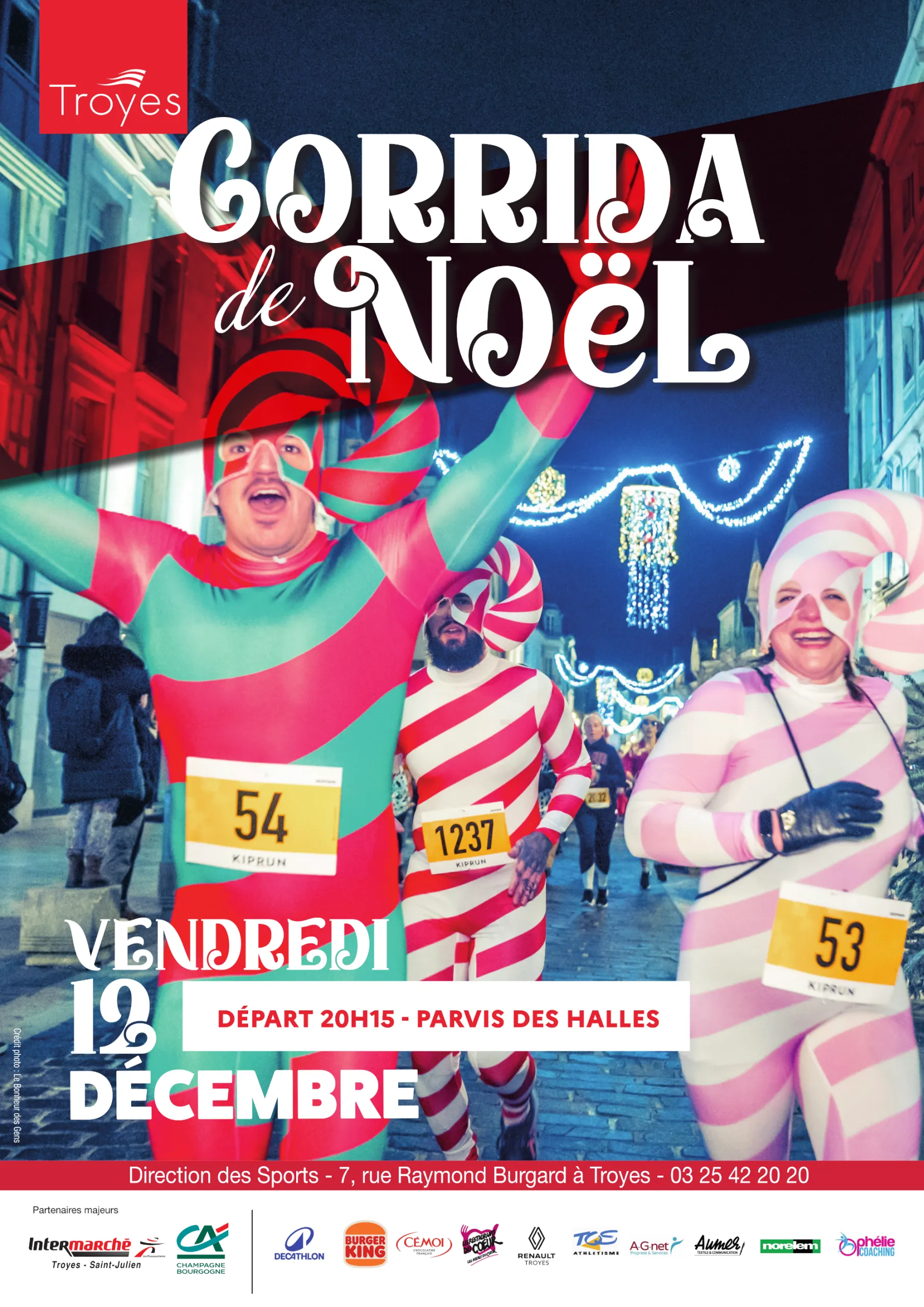 Corrida de Noël Troyes 2025 Inscription Résultats