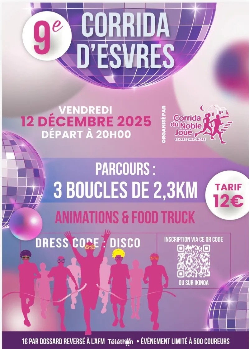 Corrida d’Esvres 2025 Inscription Résultats