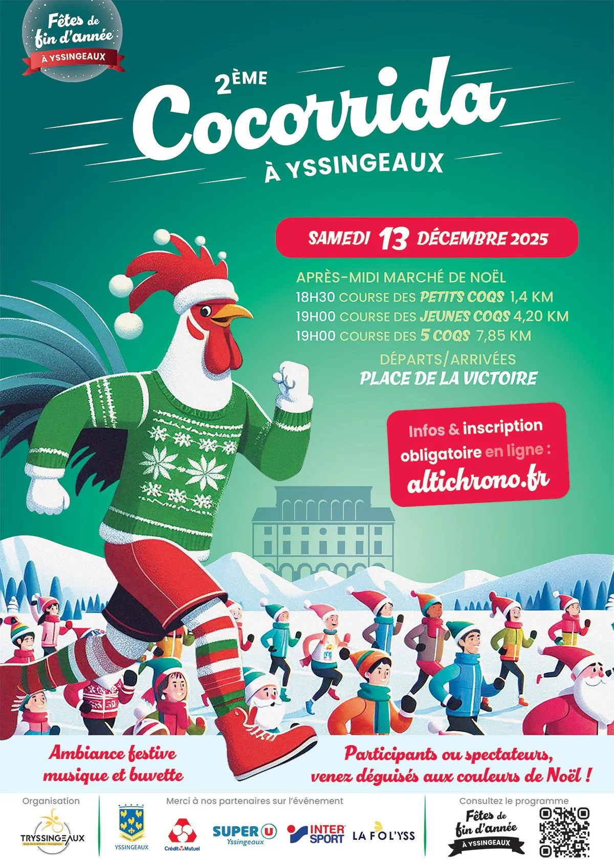 Corrida d’Yssingeaux 2025 Inscription Résultats