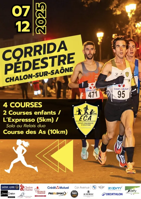 Corrida pédestre de Chalon 2025 Inscription Résultats