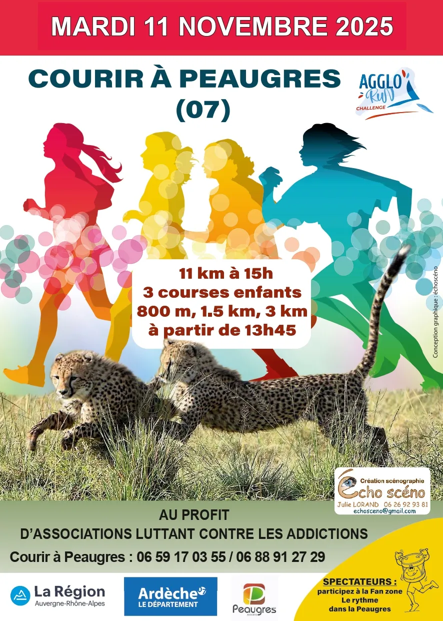 Courir à Peaugres 2025 Inscription Résultats