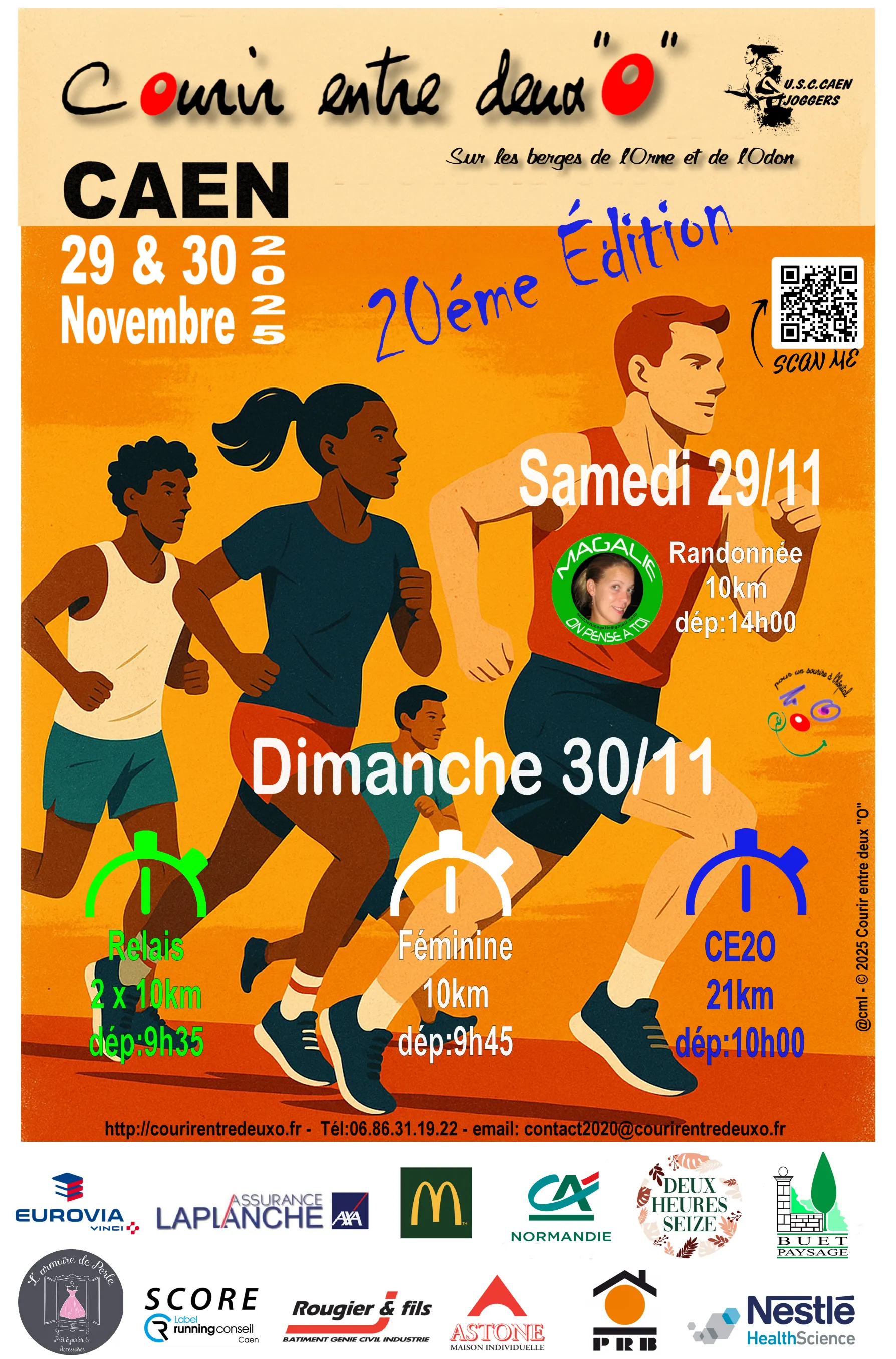 affiche de la course