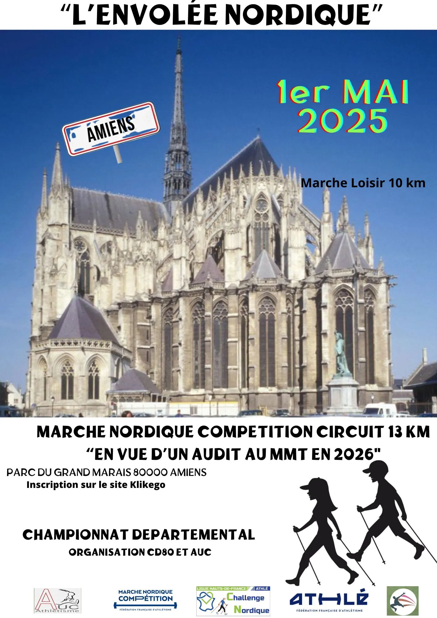 Envolee Nordique Amiens 2026 Inscription Résultats