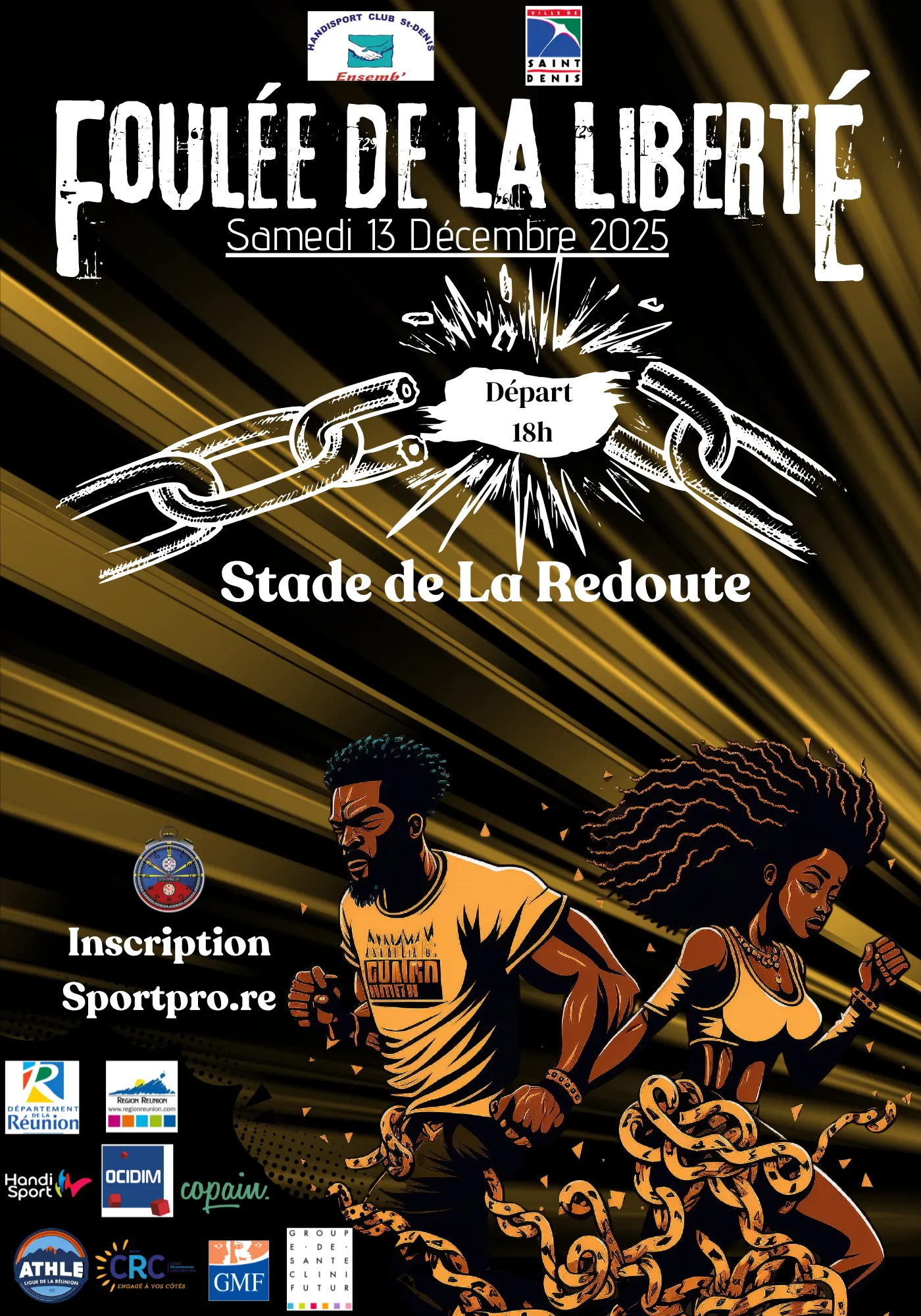 Foulées de la Liberté – Saint Denis 2025 Inscription Résultats