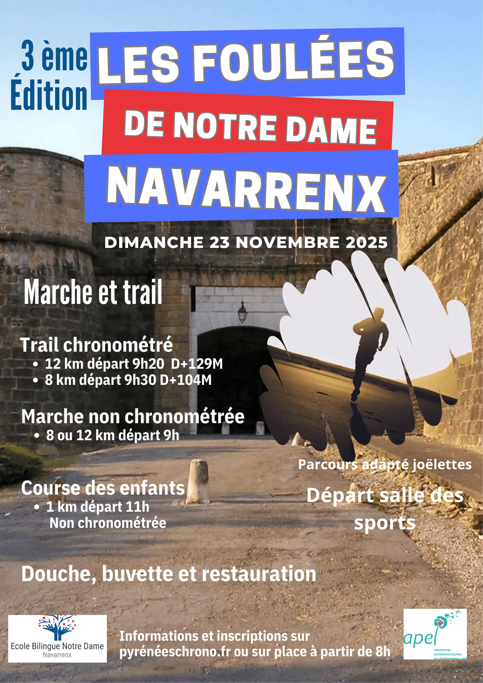 Foulées De Notre Dame 2025 Inscription Résultats