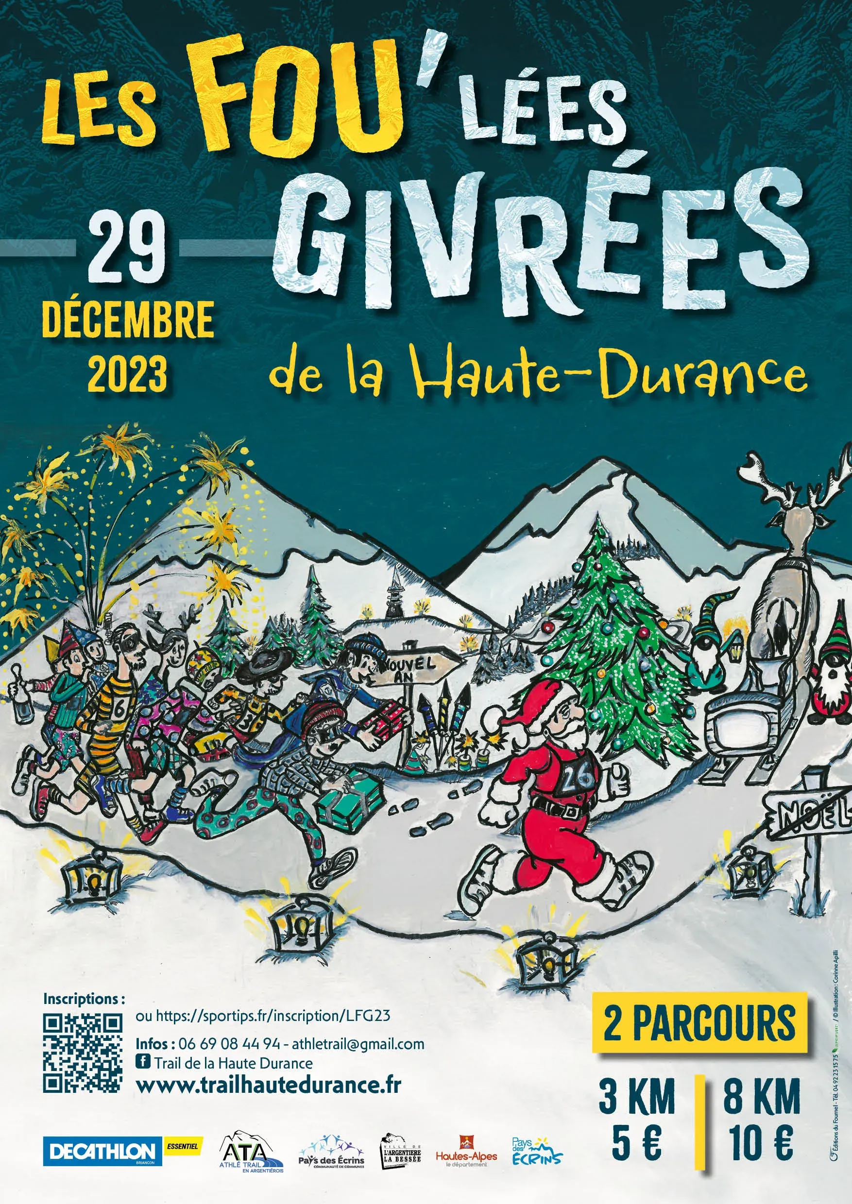 Foulées givrées de la Haute Durance 2025 Inscription Résultats