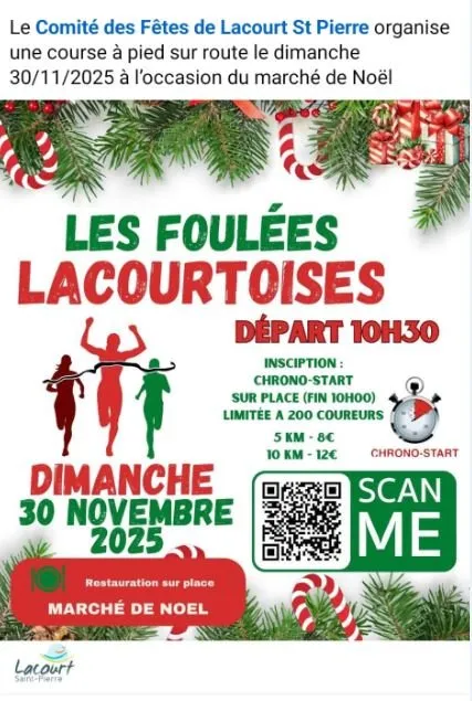 Foulées Lacourtoises 2025 Inscription Résultats