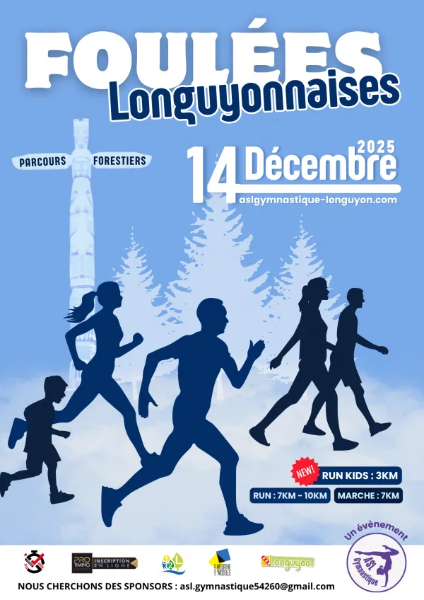 affiche de la course
