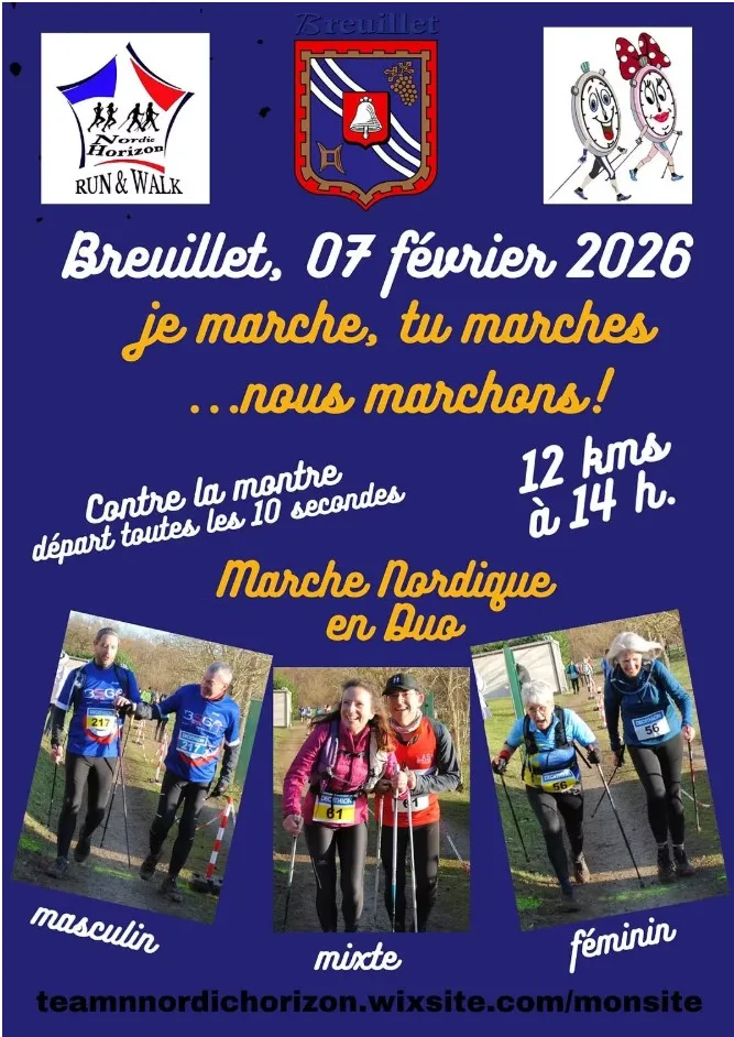 affiche de la course