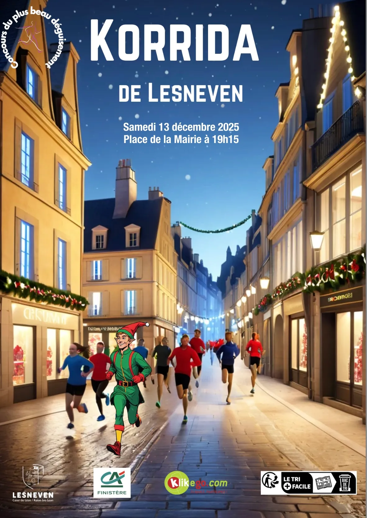 affiche de la course