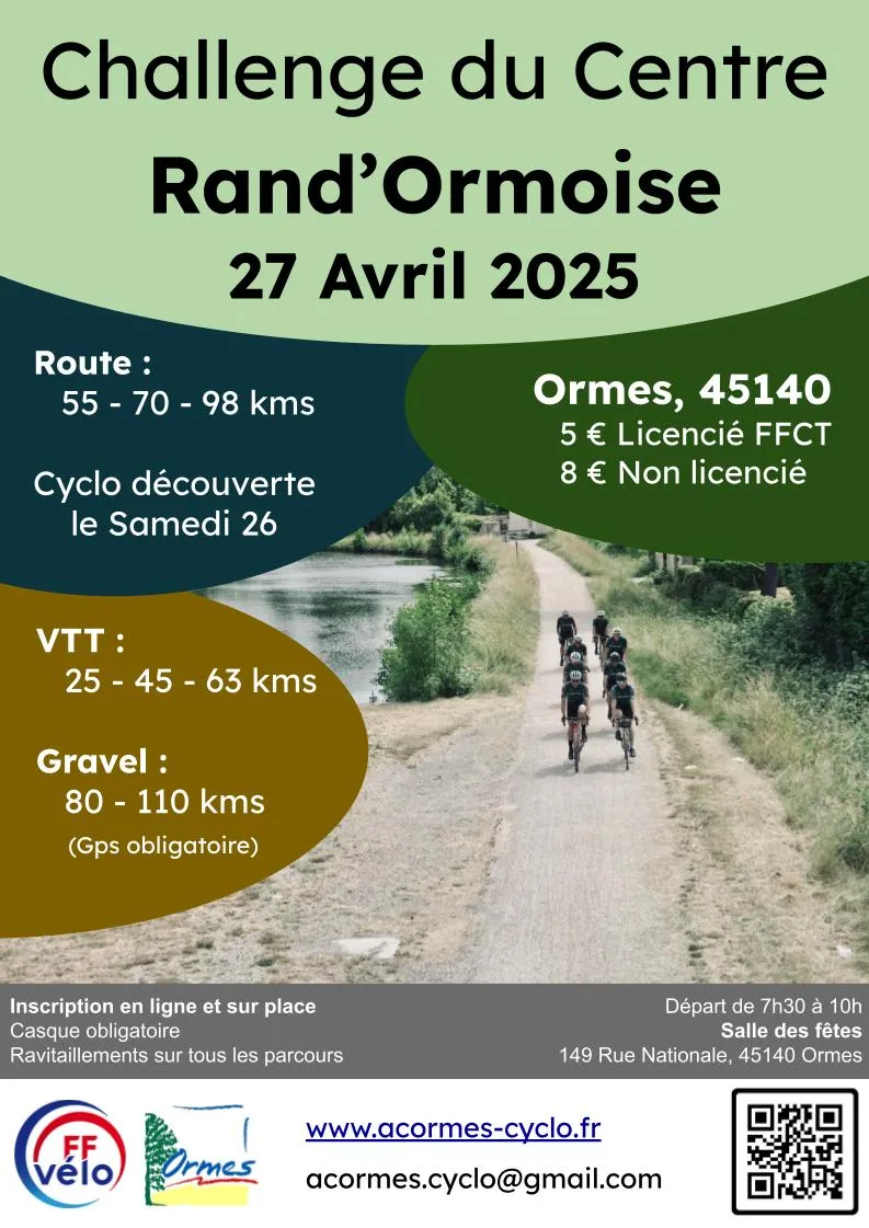 La Rando’ormoise Gravel 2025 Inscription Résultats