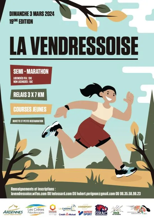 La Vendressoise 2026 Inscription Résultats