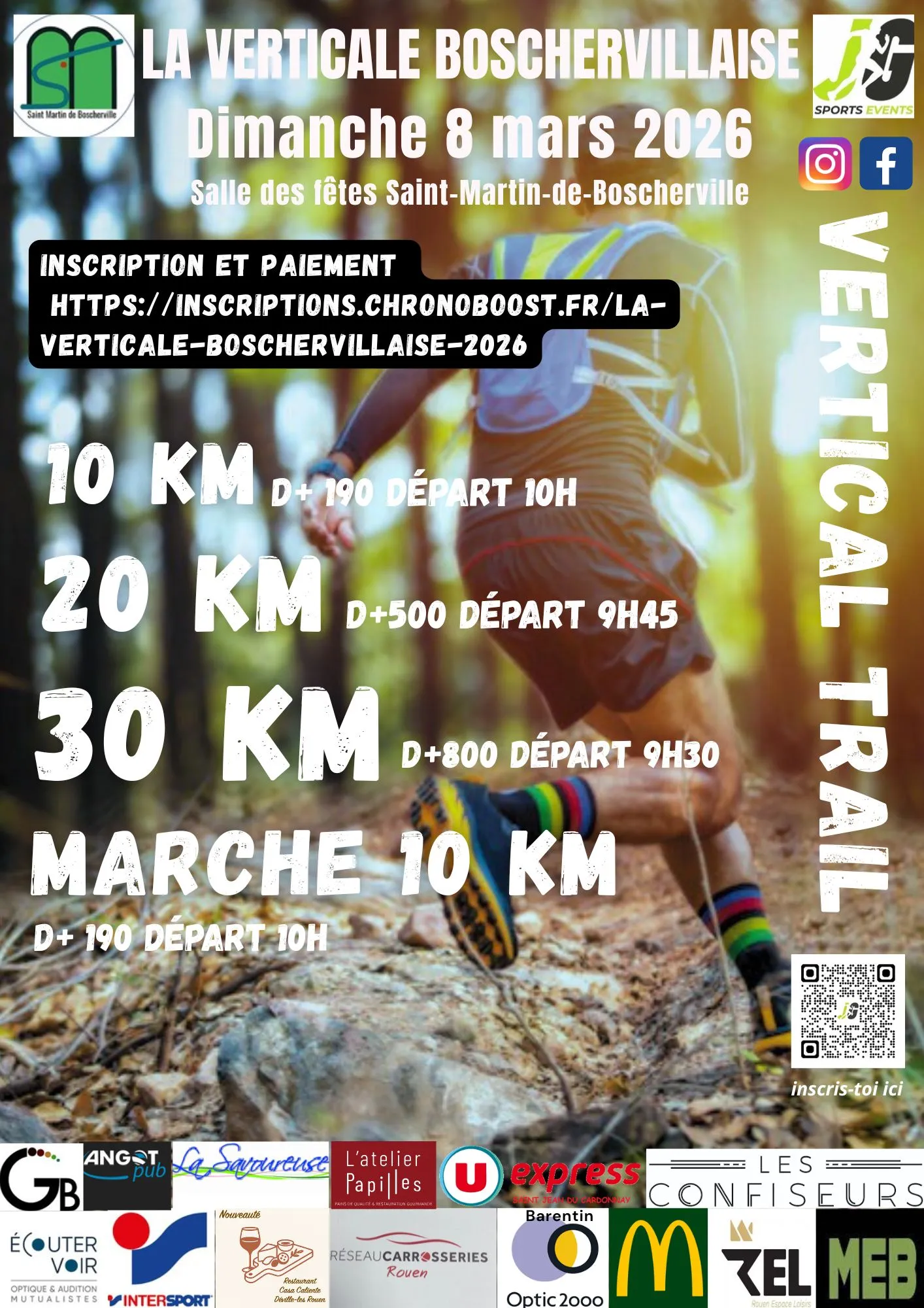 La Verticale Boschervillaise 2026 Inscription Résultats