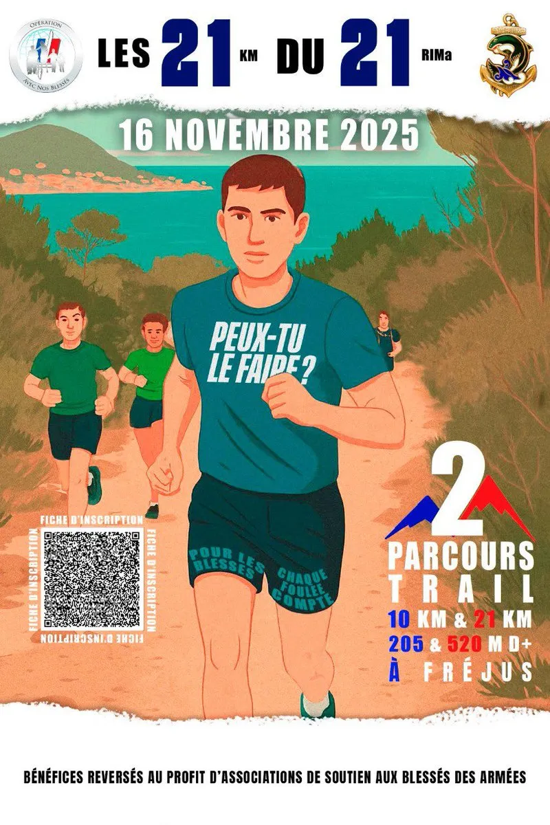Les 21km du 21e RIMA 2025 Inscription Résultats