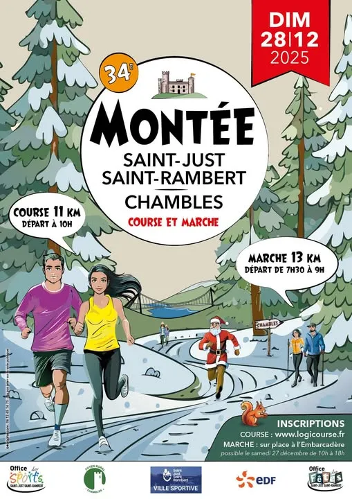 Montée Saint Just Saint Rambert Chambles 2025 Inscription Résultats