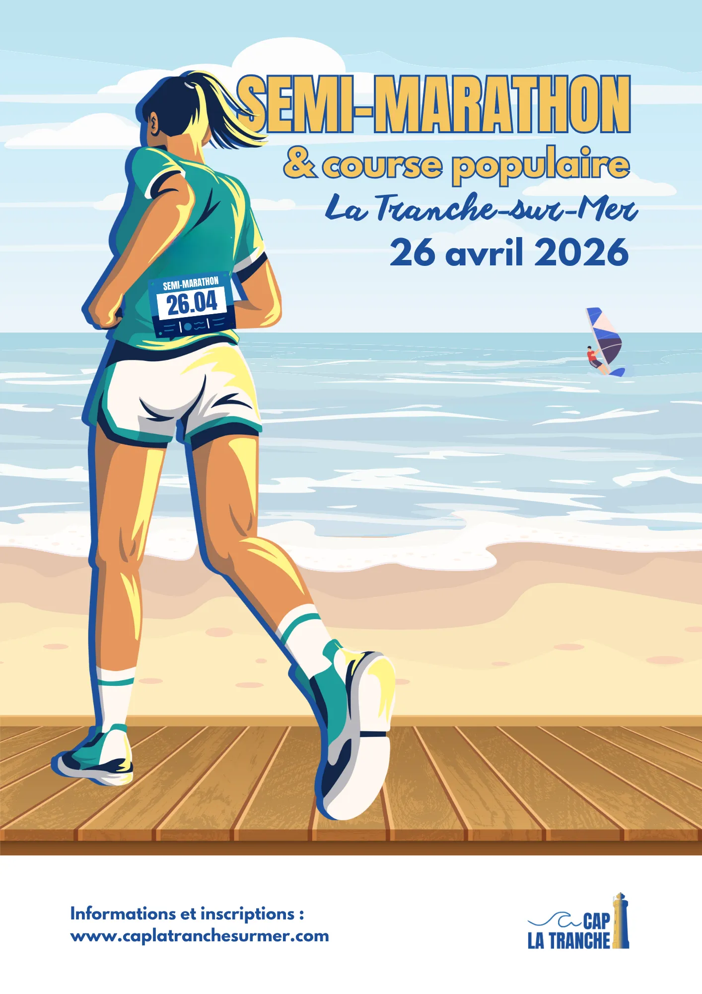 Semi Marathon la Tranche sur Mer 2026 Inscription Résultats