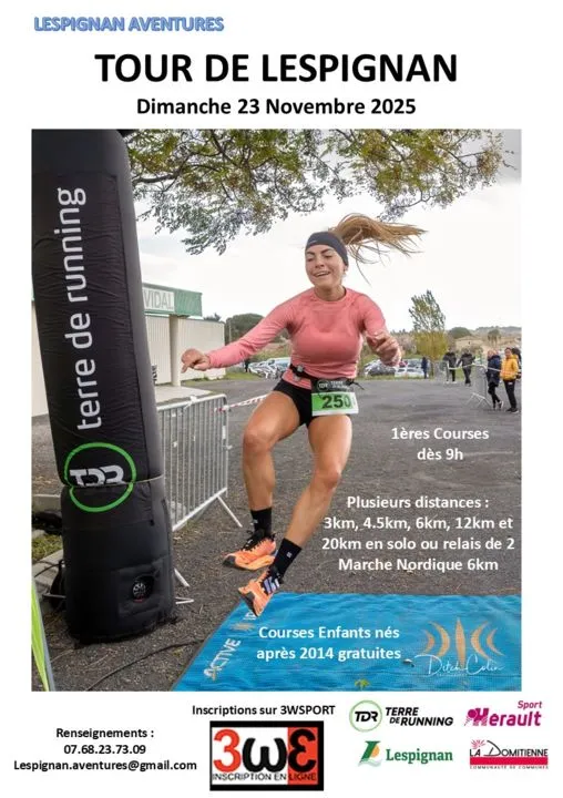 Tour de Lespignan 2025 Inscription Résultats