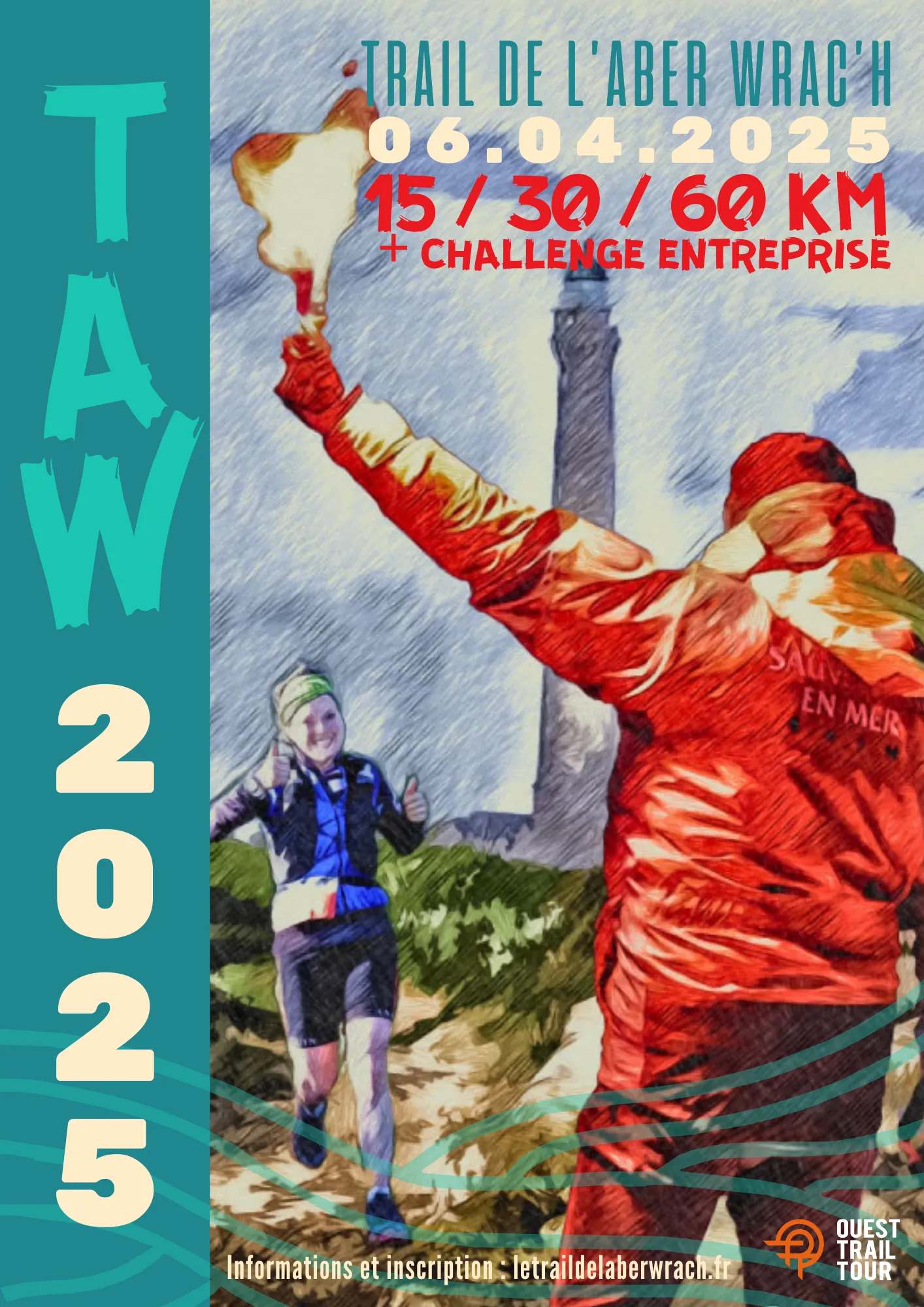 affiche de la course