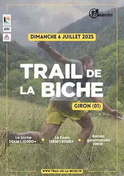 Trail de la Biche Giron 2026 Inscription Résultats