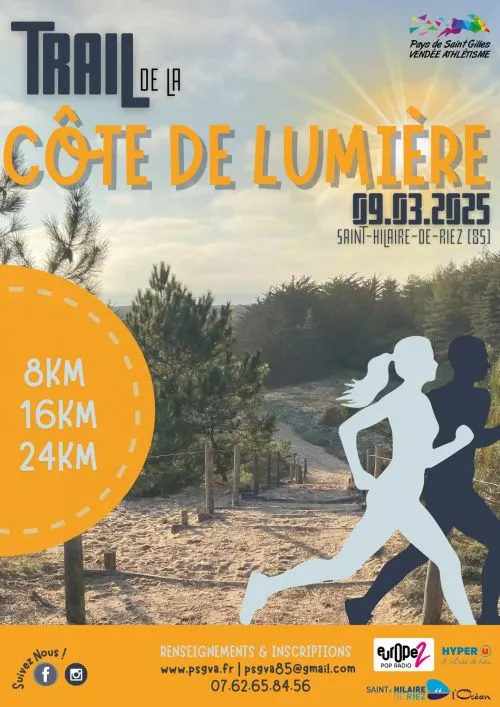 Trail de la Côte de Lumière 2026 Inscription Résultats