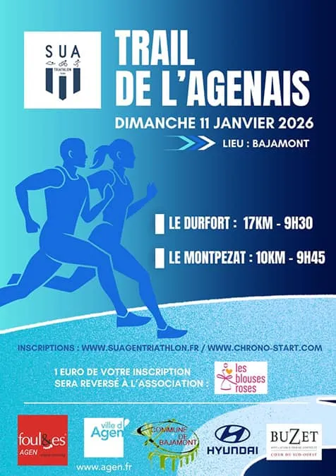 Trail de l’Agenais 2026 Inscription Résultats