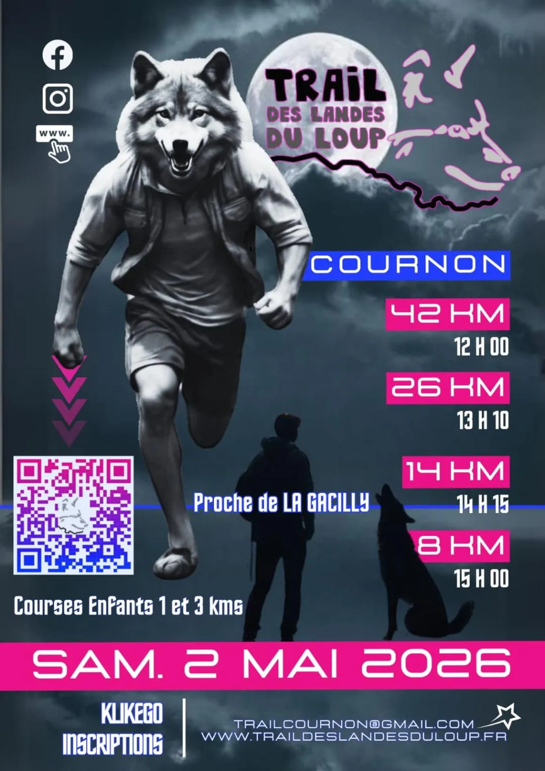 Trail des Landes du Loup 2026 Inscription Résultats