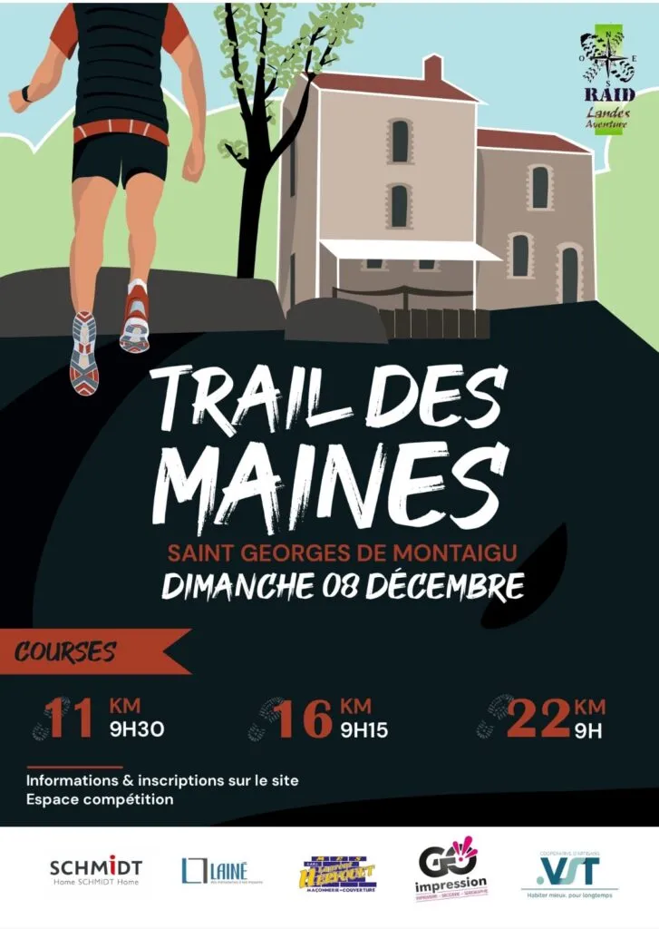 Trail des Maines 2025 Inscription Résultats