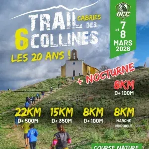 Trail des Six Collines 2026 Inscription Résultats