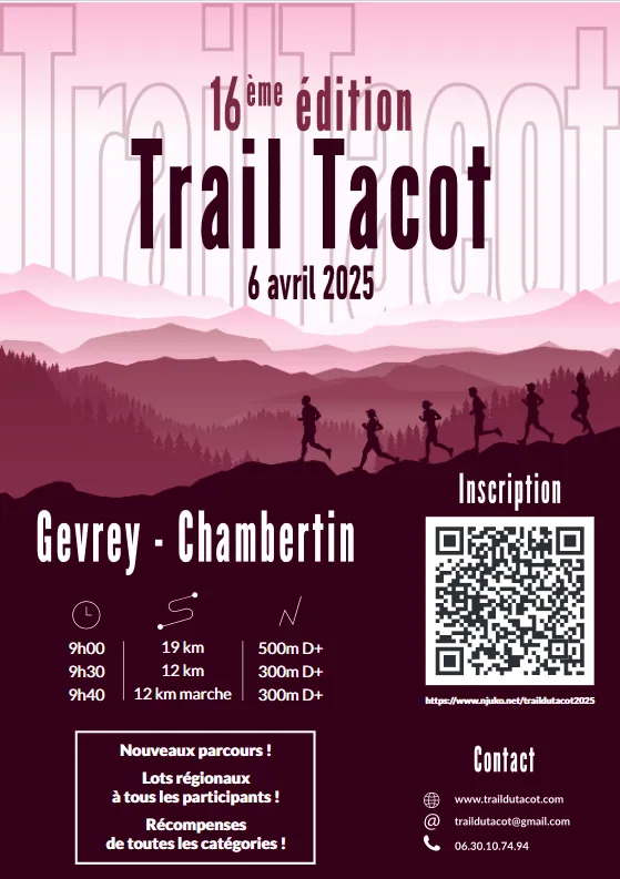 Trail du Tacot 2026 Inscription Résultats
