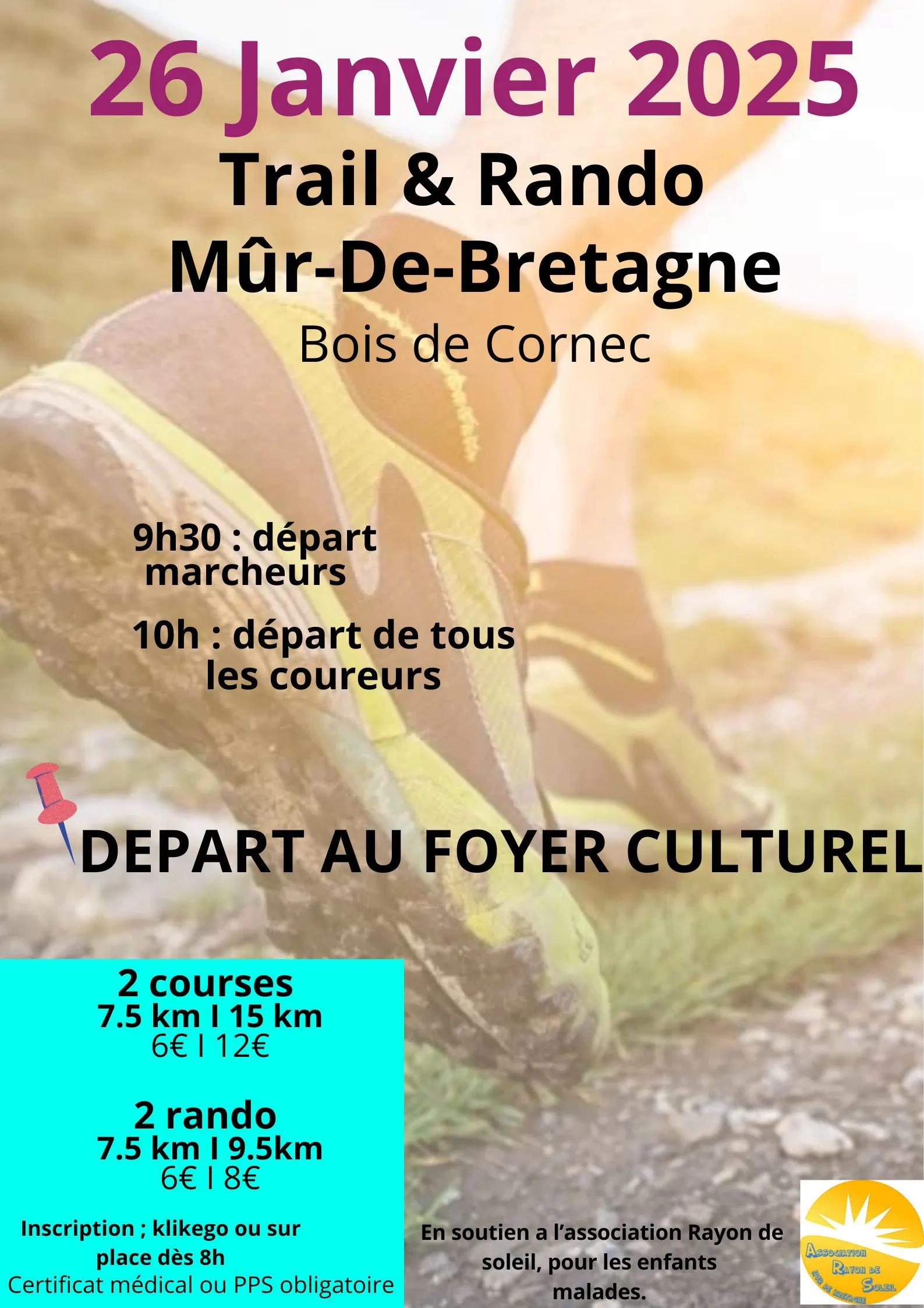 Trail et Rando – Mur de Bretagne 2025 Inscription Résultats