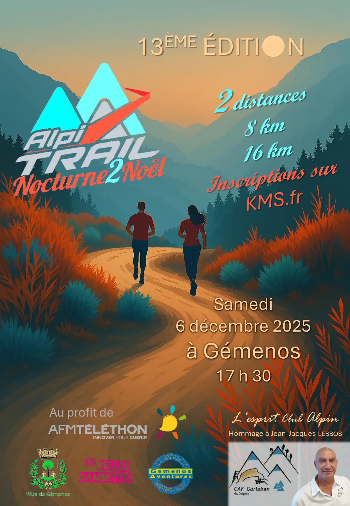 Trail nocturne de noël – Géménos 2025 Inscription Résultats