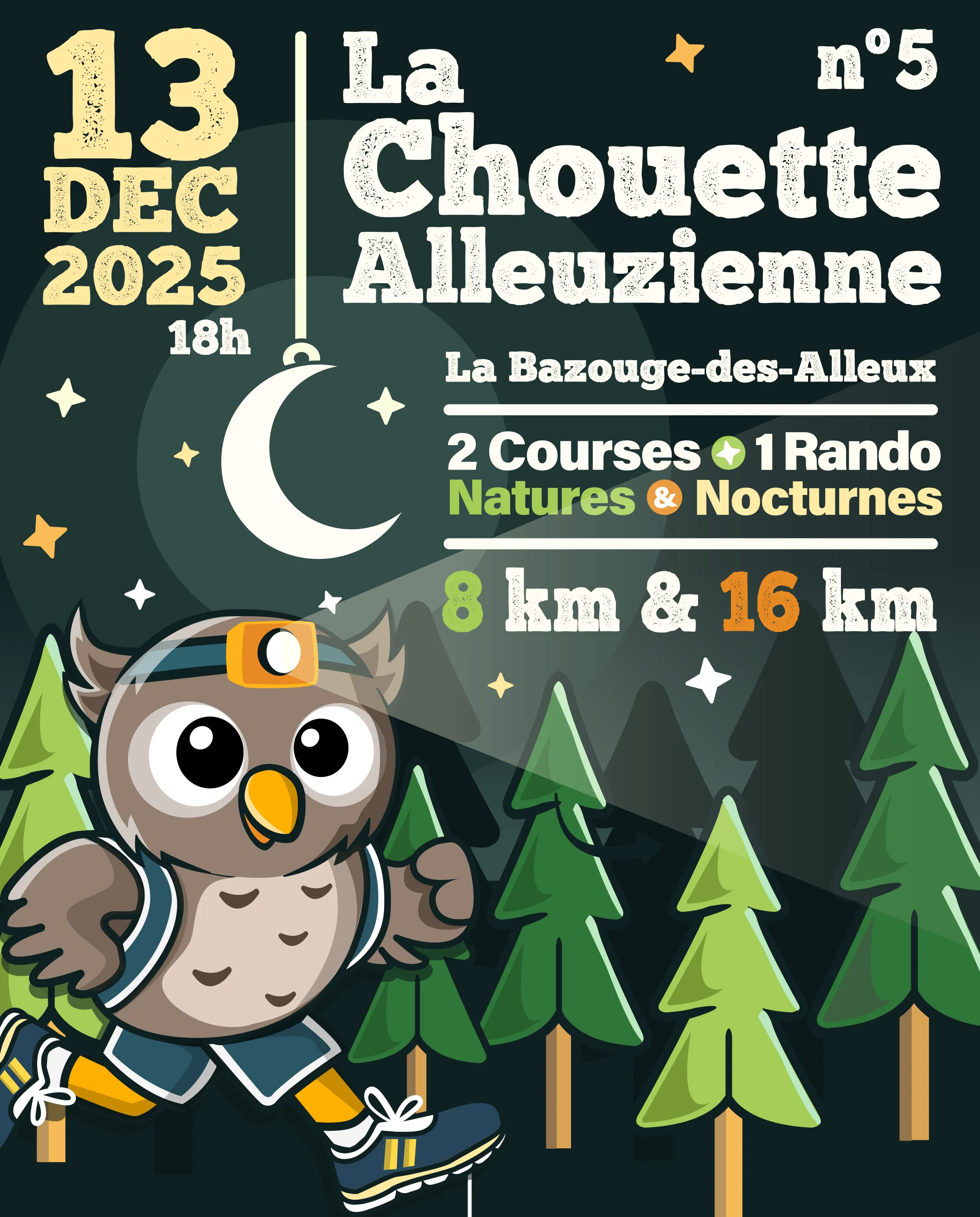 affiche de la course