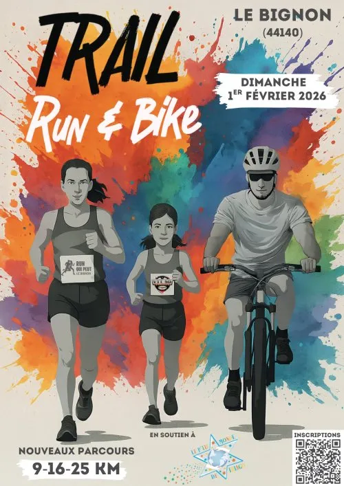 Trail Run & Bike Trail Le Bignon 2026 Inscription Résultats