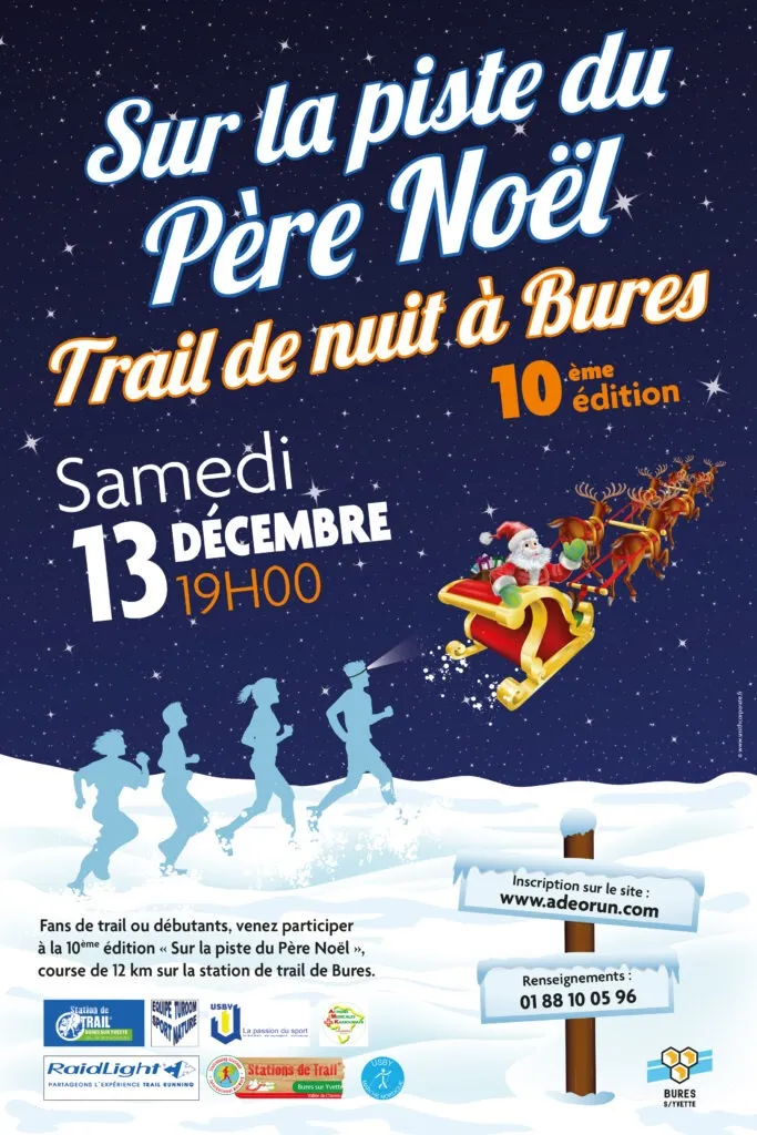 Trail sur la Piste du Père Noël 2025 Inscription Résultats