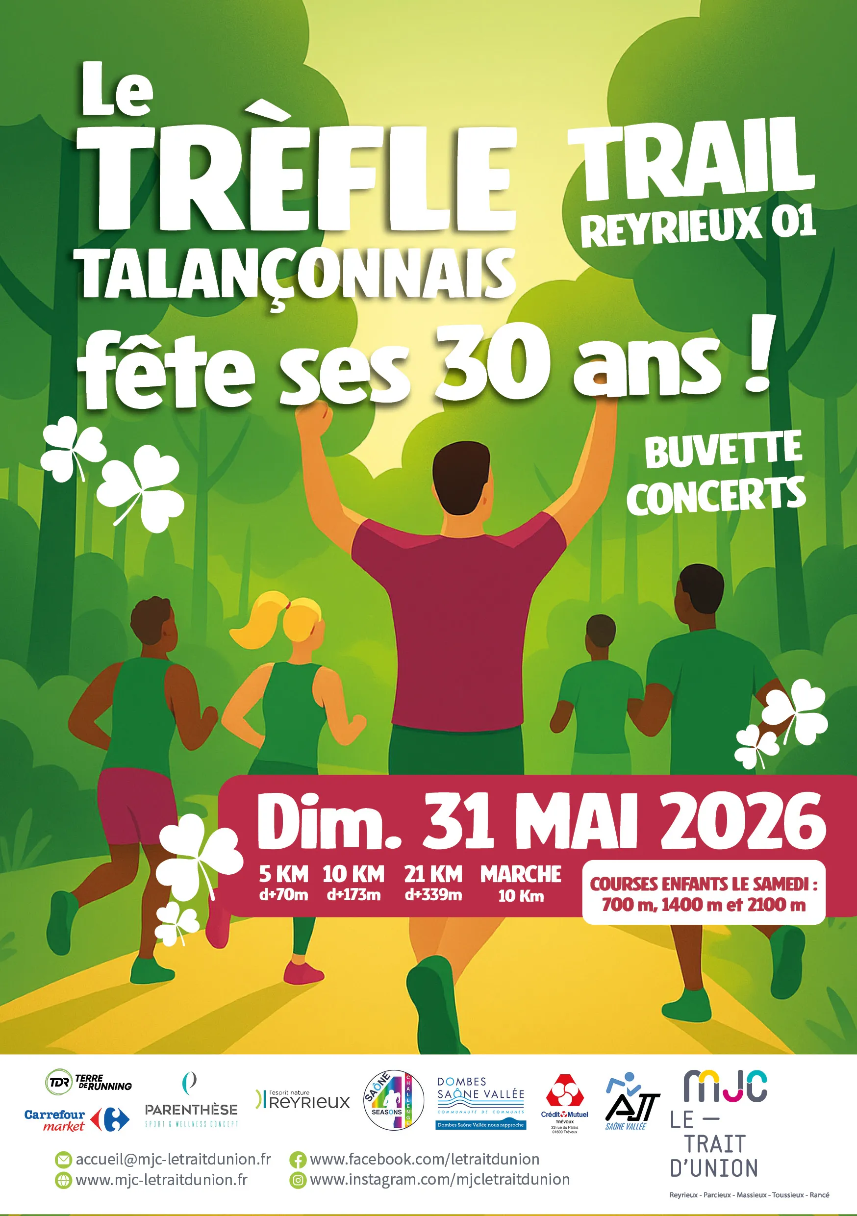 Trèfle Talançonnais 2026 Inscription Résultats