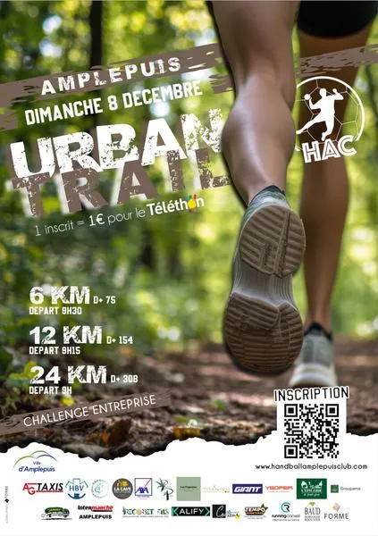 Urban trail Amplepuis 2025 Inscription Résultats