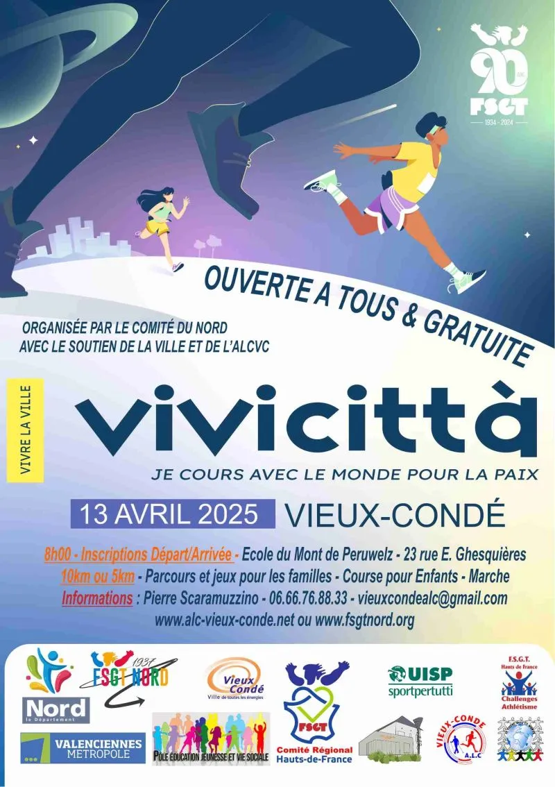 affiche de la course