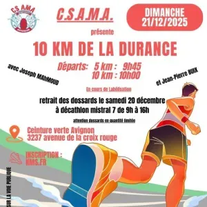 10 km de la Durance 2025 Inscription Résultats