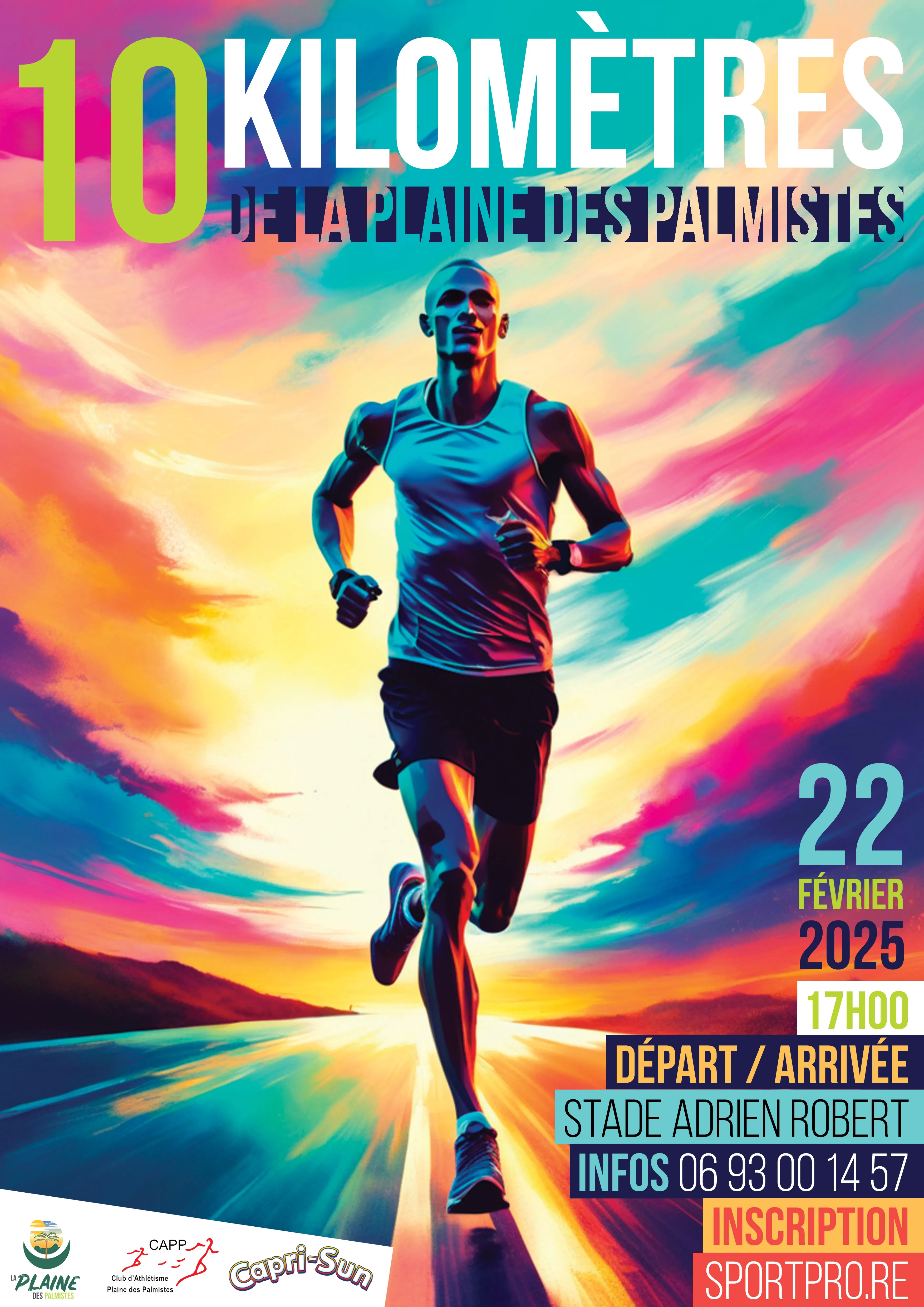affiche de la course