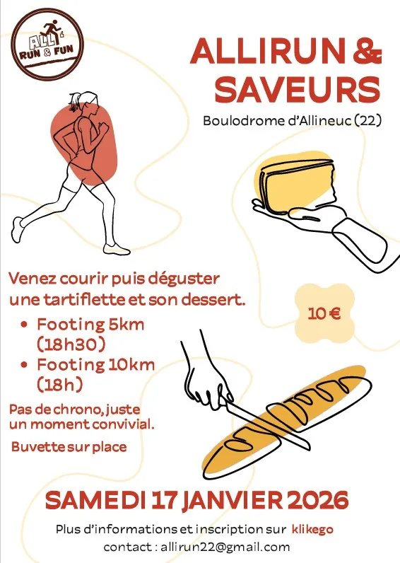 AlliRun & Saveurs 2026 Inscription Résultats