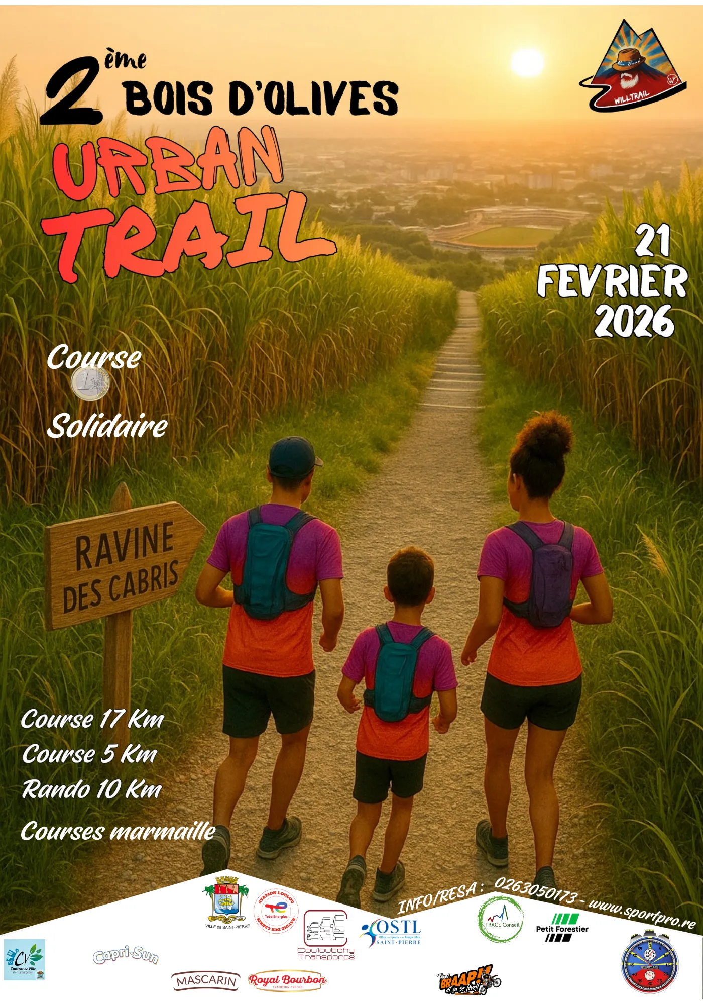 Bois d’Olives urban trail 2026 Inscription Résultats