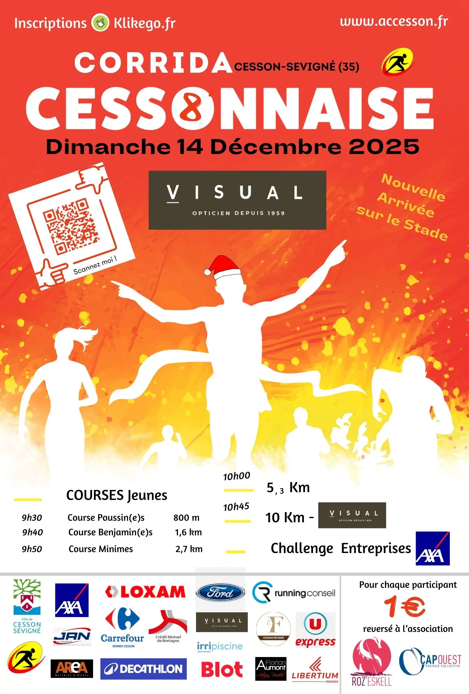 affiche de la course
