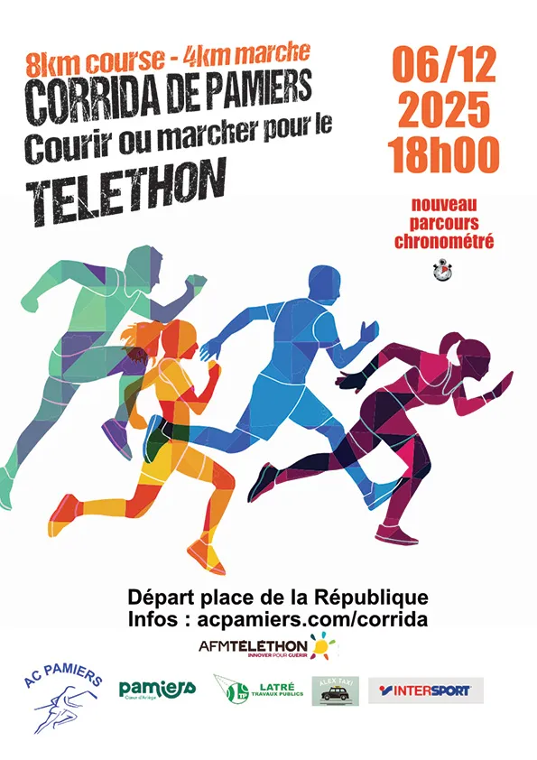 affiche de la course