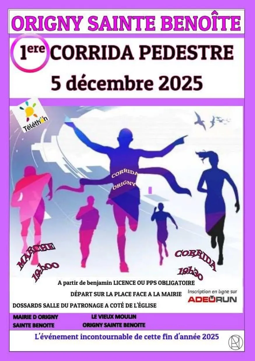 Corrida d’Origny 2025 Inscription Résultats