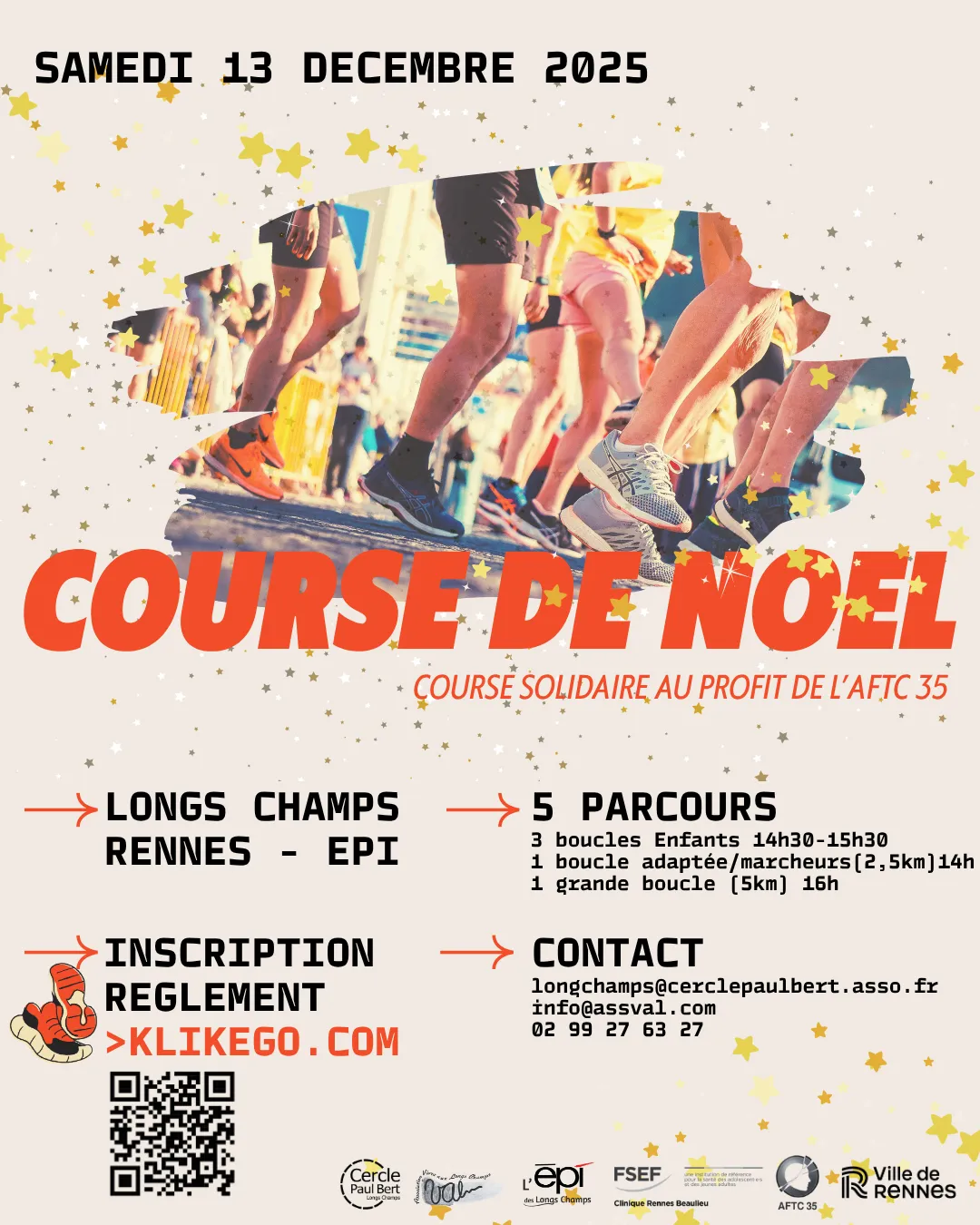 Course de Noël aux Longs Champs 2025 Inscription Résultats