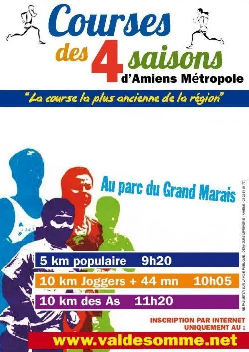 Course des 4 saisons d&rsquo;Hiver d&rsquo;Amiens Métropole 2026 Inscription Résultats