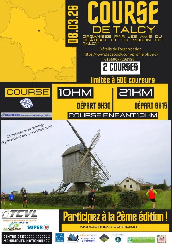 affiche de la course