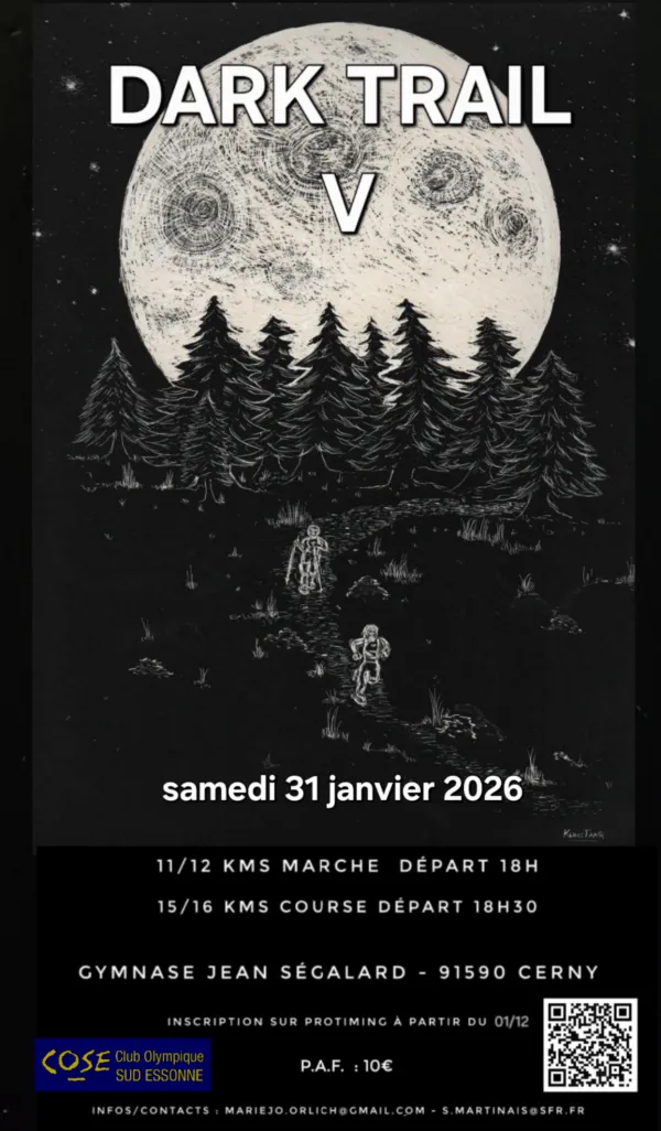 Dark Trail Cerny 2026 Inscription Résultats
