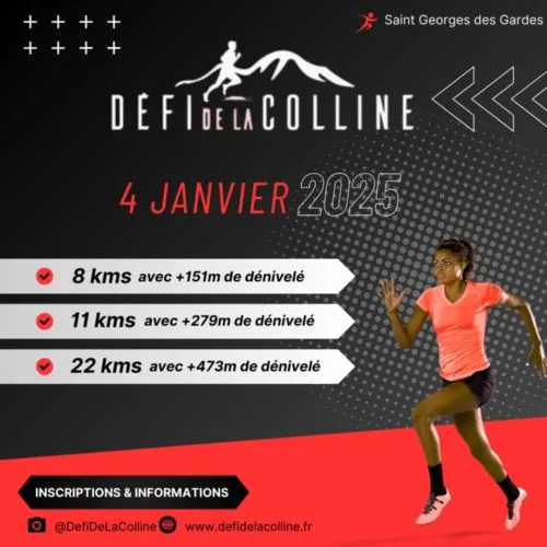 Défi de la colline 2026 Inscription Résultats